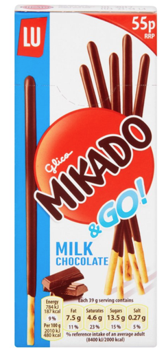 [201503-BB] Lu Mikado Milk Chocolate Biscuits 39g