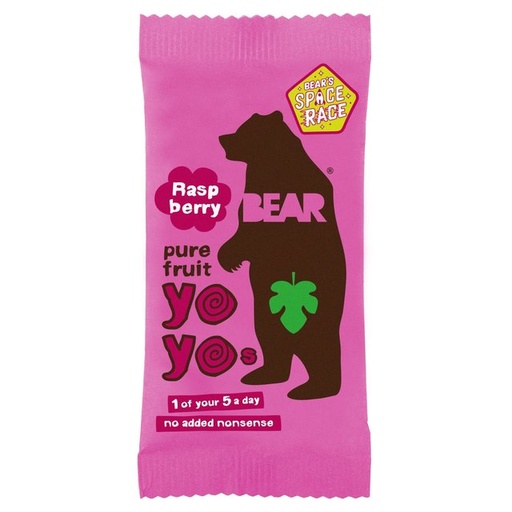 [201739-BB] BEAR Yoyos Raspberry Fruit Rolls 20g