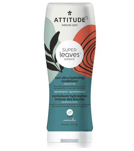 [166113-BB] Attitude Super Leaves Curl Hydrating Conditioner 16oz