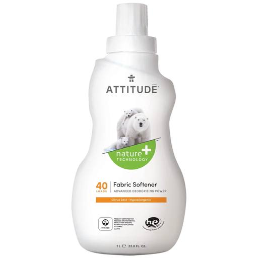 [166140-BB] Attitude Fabric Softener Citrus Zest 1L