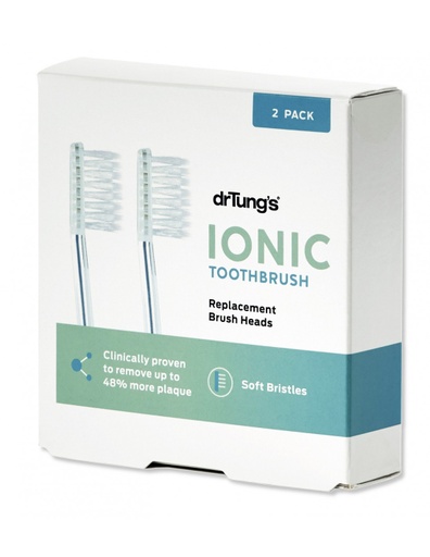 [201976-BB] DrTung's Replacement Brush Heads 2pk