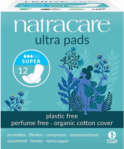 [202002-BB] Natracare Ultra Super Pads With Wings 12ct