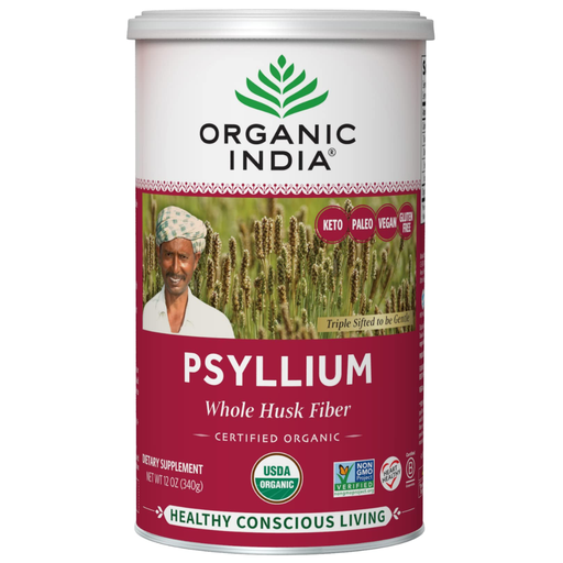 [202013-BB] Organic India Whole Psyllium Husk Powder 12oz