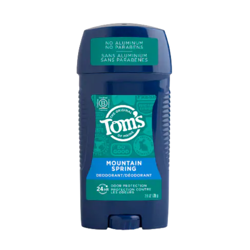 [202046-BB] Tom's of Maine Men's Wide Stick Deodorant Mountain Spring