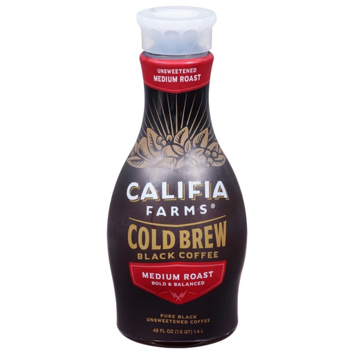[202160-BB] Califia Farms Medium Roast Black Cold Brew 48oz
