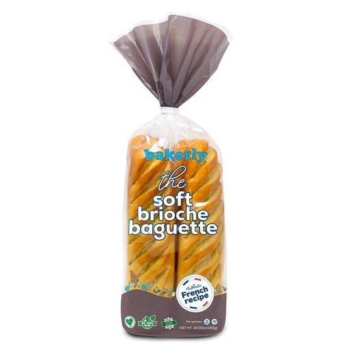 [202297-BB] Bakerly Sliced Brioche Baguette 3oz