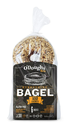 [202300-BB] O'Doughs Gluten Free Everything Bagel Thins 10.6oz