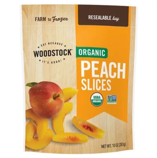 [202321-BB] Woodstock Organic Sliced Peaches 10oz
