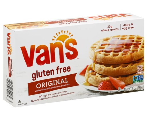 [202362-BB] Van's Totally Natural Gluten Free Waffles 9oz