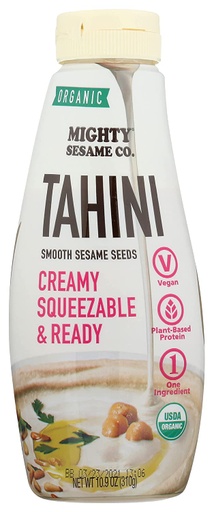 [202447-BB] Mighty Sesame Company Organic Fine Tahini 10.9oz