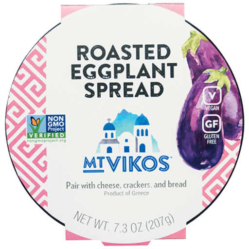 [202450-BB] Mt Vikos Roasted Eggplant Spread 7.6oz
