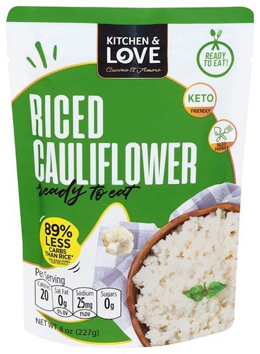 [202459-BB] Kitchen & Love Ready to Eat Riced Cauliflower 8oz