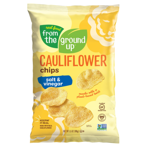 [202483-BB] From The Ground Up Salt & Vinegar Cauliflower Chips 3.5oz