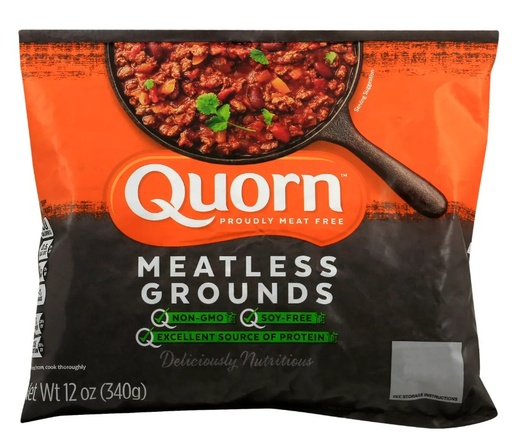 [204005-BB] Quorn Plant Based Meatless Grounds 12oz