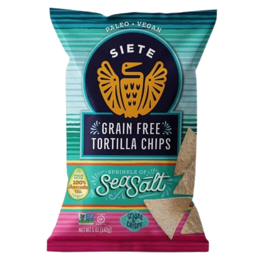 [204288-BB] Siete Grain Free Tortilla Chips Sea Salt 5oz