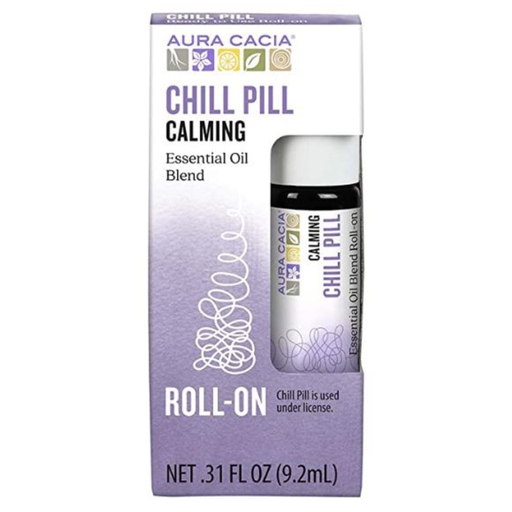 [204402-BB] Aura Cacia Chill Pill Oil Roll On 0.31oz