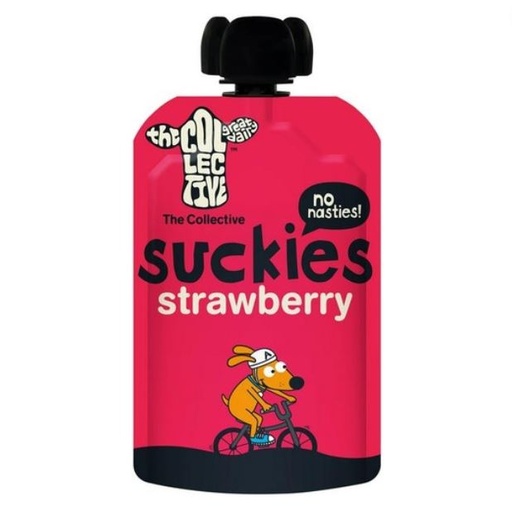 [204466-BB] The Collective Dairy Kids Suckies Strawberry 90g