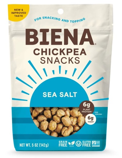 [204526-BB] Biena Sea Salt Dried Chickpea Snack 5oz