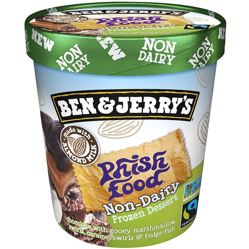 [204538-BB] Ben and Jerry's Non Dairy Vegan Phish Food Frozen Dessert