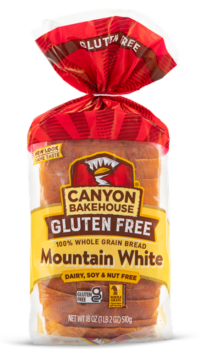 [204582-BB] Canyon Bakehouse Gluten Free White Mountain Bread 18oz