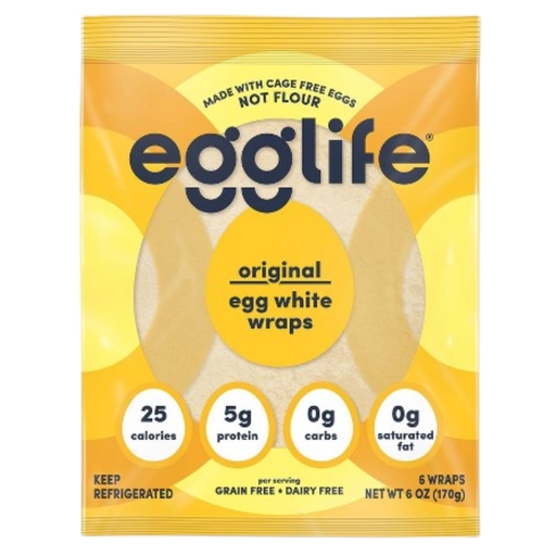 [204596-BB] Egglife Egg White Wraps 6CT