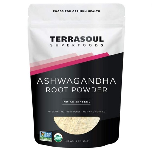 [204616-BB] Terrasoul Superfoods Ashwagandha Root Powder 6oz
