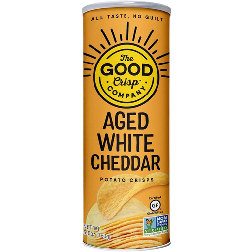 [204643-BB] The Good Crisp Company Aged White Cheddar 5.6oz