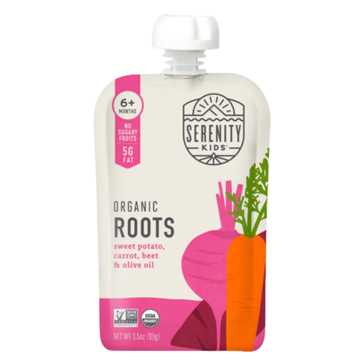 [204652-BB] Serenity Kids Organic Roots Baby Food Pouch 3.5oz