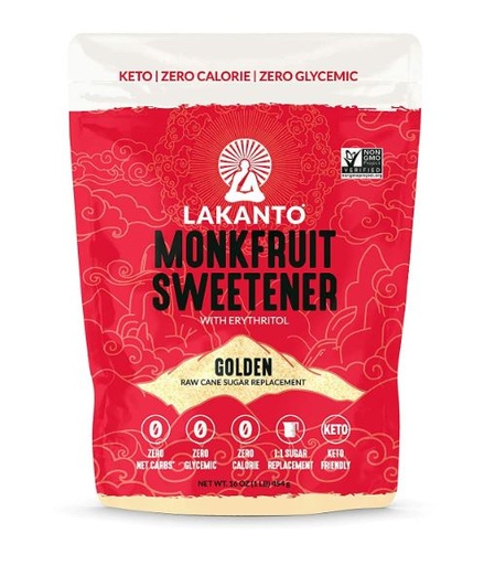 [204688-BB] Lakanto Golden Monkfruit Sweetener 16oz