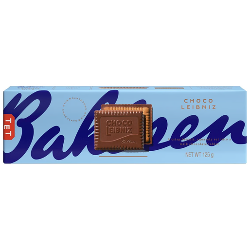 [204738-BB] Bahlsen Choco Leibniz Milk Chocolate Biscuit 125g