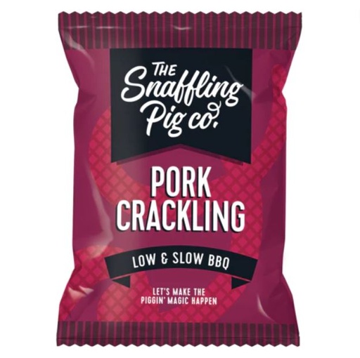 [204745-BB] Snaffling Pig Low & Slow BBQ Pork Crackling 50g