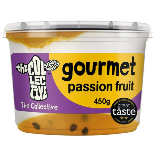 [204779-BB] The Collective Dairy Gourmet Live Yogurt Passionfruit 425g