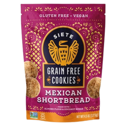 [204795-BB] Siete Mexican Shortbread Cookies 4.5oz