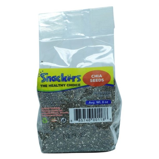 [204814-BB] Snackers Chia Seeds 8oz